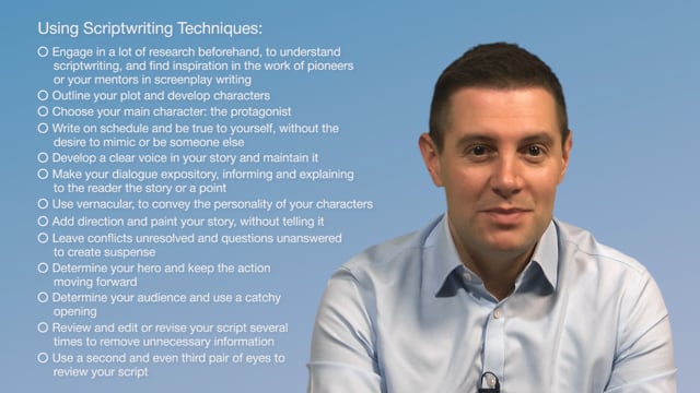 Module 02: The Benefits of Scriptwriting and How to Become a Scriptwriter - Video Thumbnail