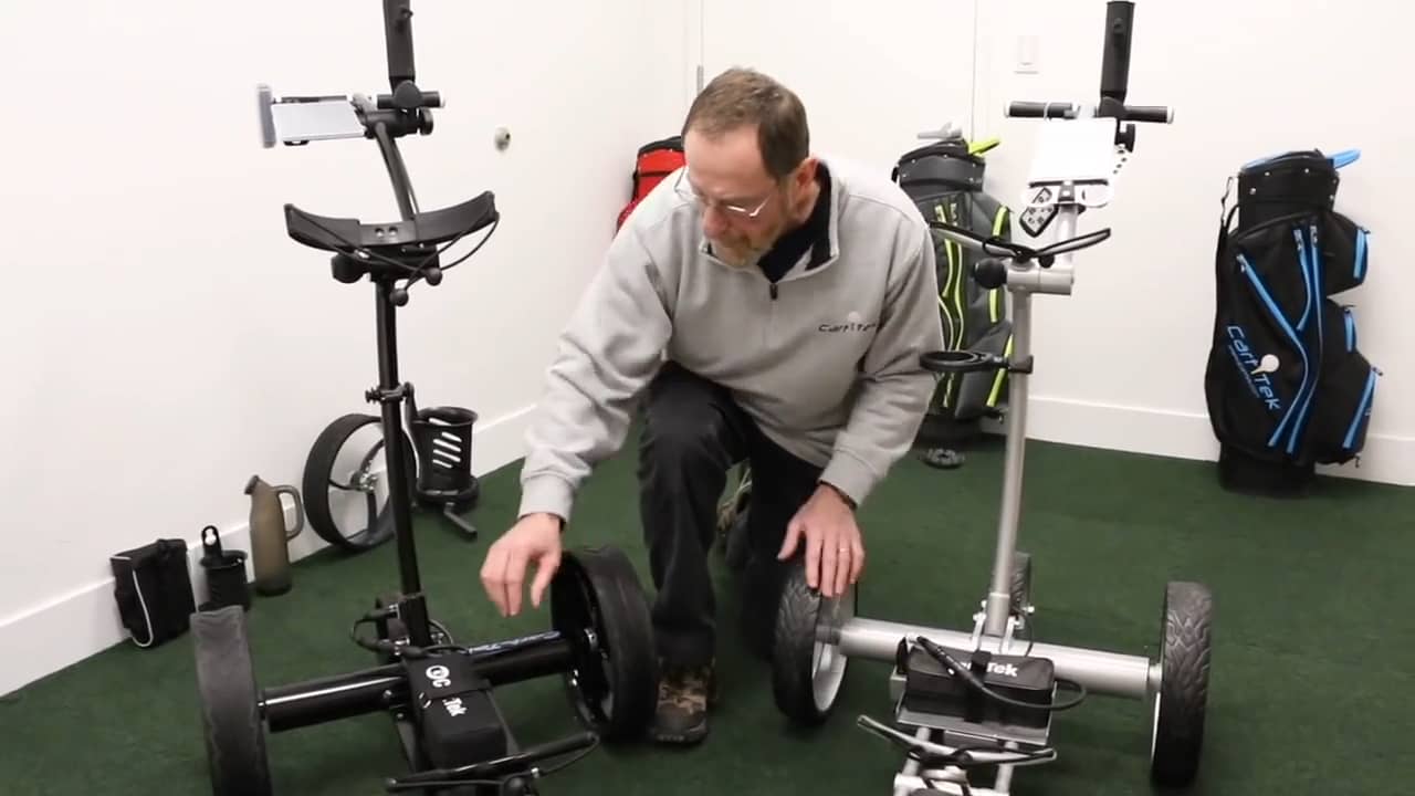 CartTek 2019 GRi1500Li Lithium Remote Control Golf Caddy for sale at