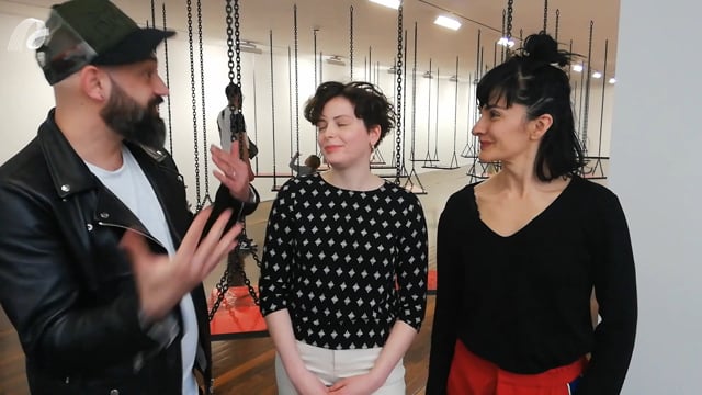 Post show interview with Elinor Lewis, choreographer and performer, and Nuria Legarda Andueza, collaborator and performer of Orchard, by Spring Forward TV Presenter Andreas Constantinou. Filmed in Val-de-Marne (France) at Spring Forward 2019 hosted by La Briqueterie.