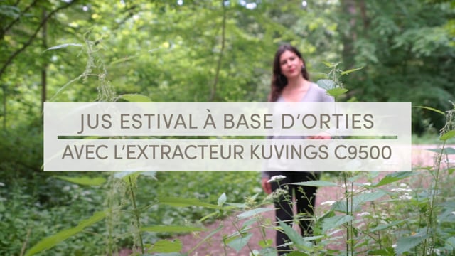 Kuvings - Nouvelle recette avec l'extracteur de jus Kuvings C9500