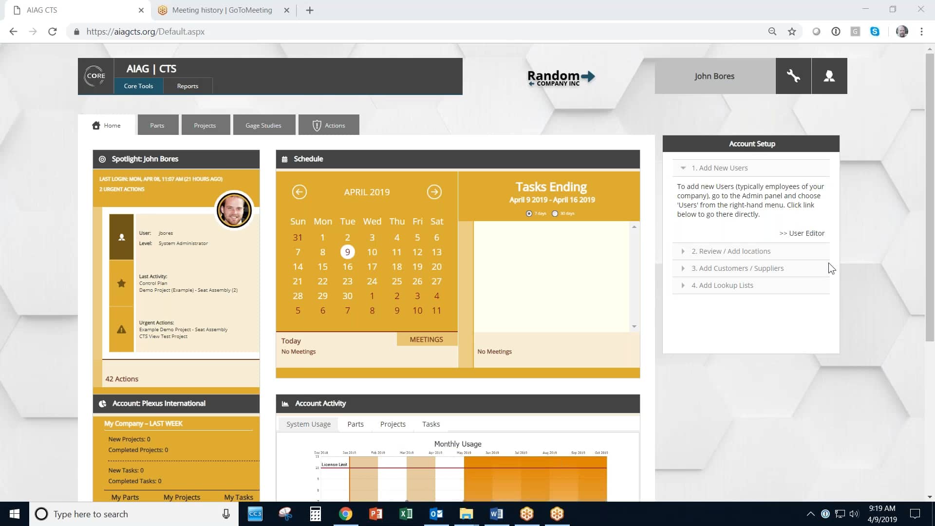 AIAG Core Tools Support™ (CTS) Software Demo on Vimeo
