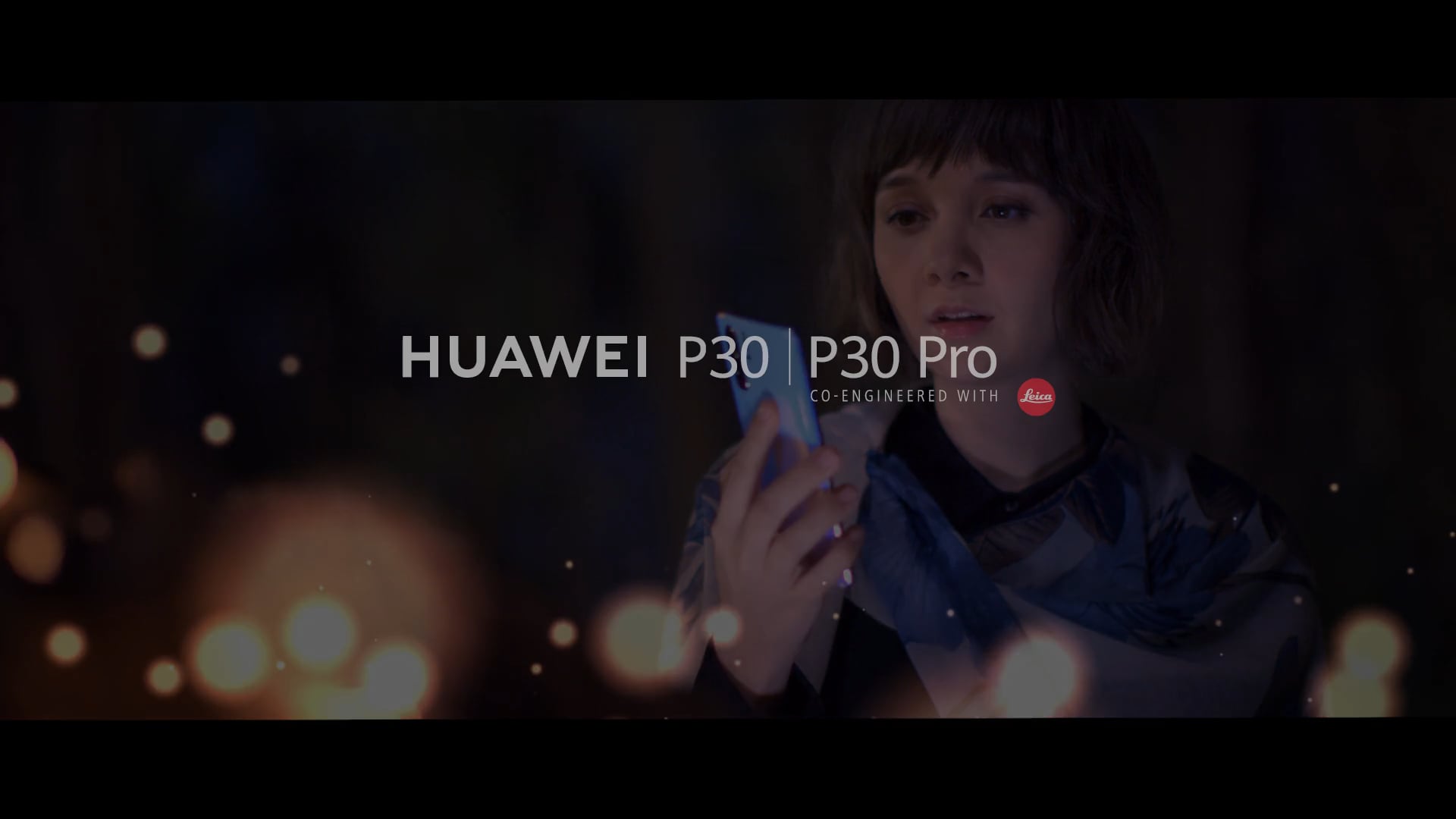 Huawei P30 teaser video