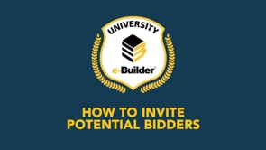 How to Invite Potential Bidders