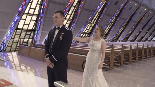 Laurel + Chad Wedding Celebration Highlights - Air Force Academy Chapel + Garden of the Gods CC Colorado Springs - Aug 2018