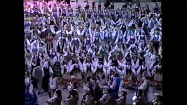 Lithuanian Folk Dance Festival, Toronto, 2000
