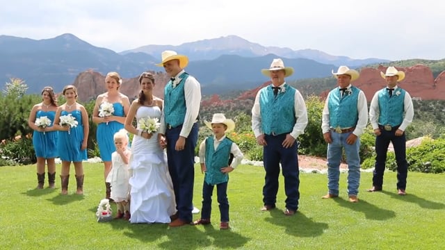 Garden of the Gods Golf Club, Colorado Springs CO - Wedding Highlights