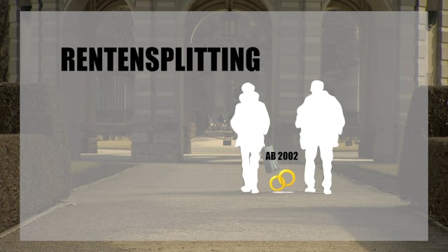 Rentensplitting: Was versteht man darunter?
