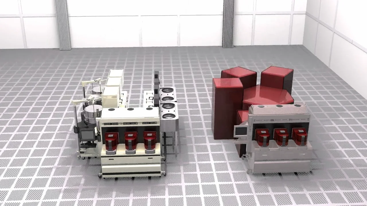 Intevac Continuum, Linear Wafer Handling Platform on Vimeo
