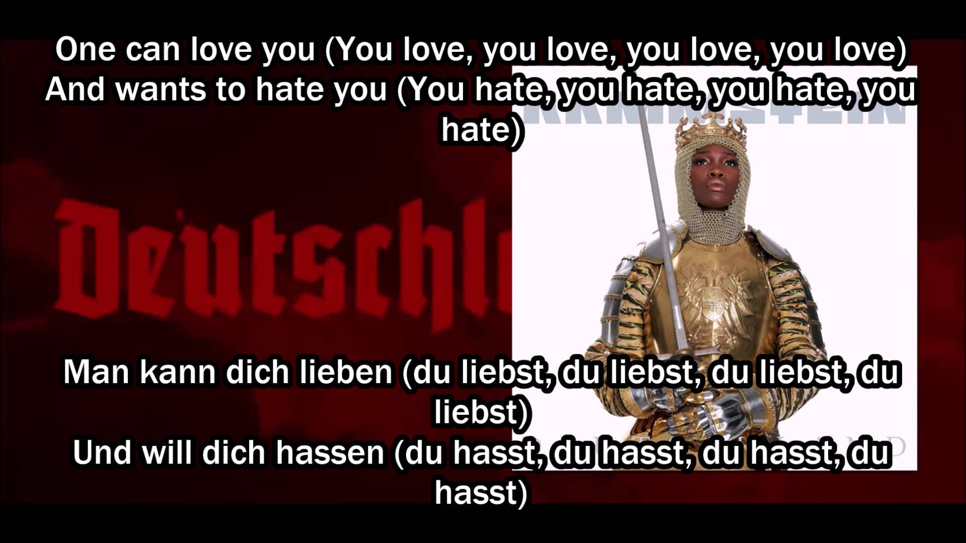 Rammstein Deutschland Lyrics English Liedtext Deutsch On Vimeo