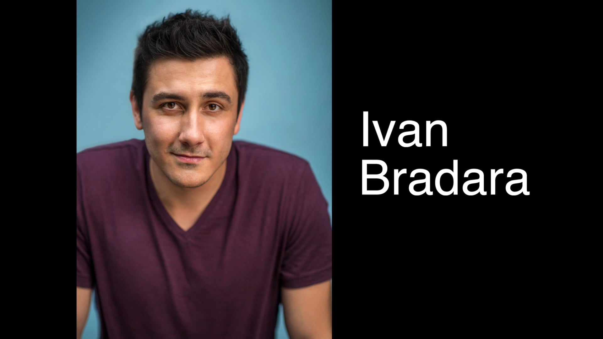 Ivan Bradara - 3min Extended Showreel