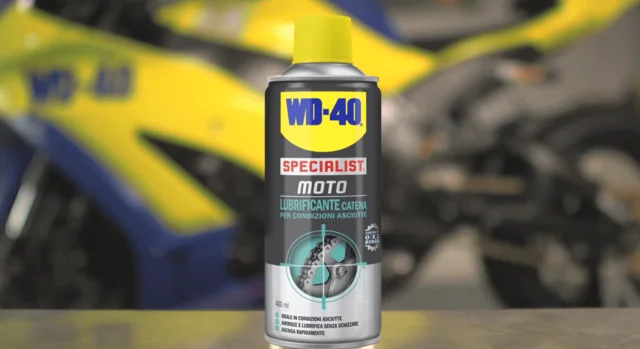 GRASSO SPRAY WD40 WD-40 MOTO CONDIZIONI ASCIUTTE LUBRIFICANTE PER CATENE  X-RINGS 5032227397866