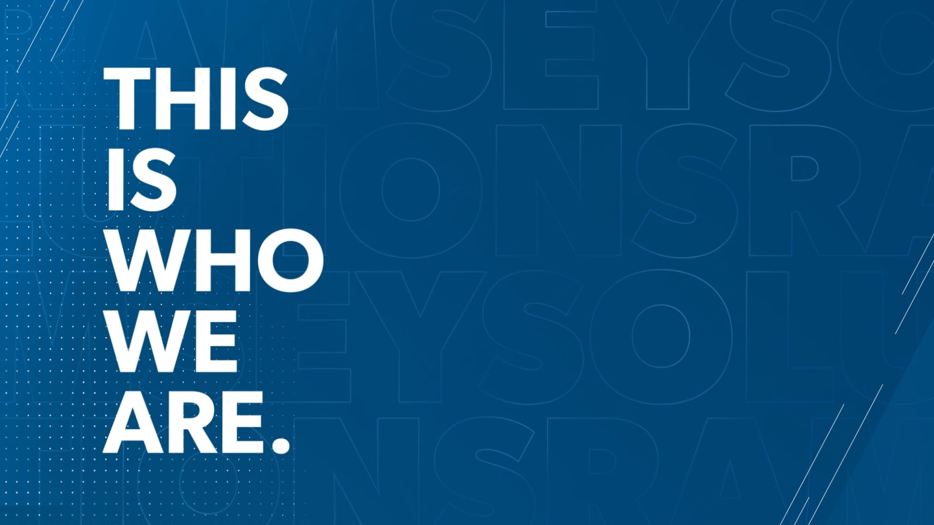 "THIS IS WHO WE ARE" | DAVE RAMSEY