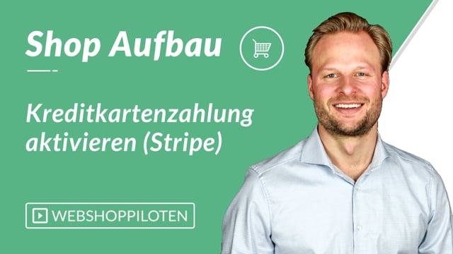 Kreditkartenzahlung Aktivieren (Stripe)