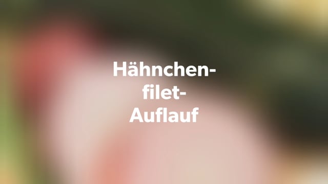 Spargel-Zucchini-Auflauf mit Hähnchenfilet