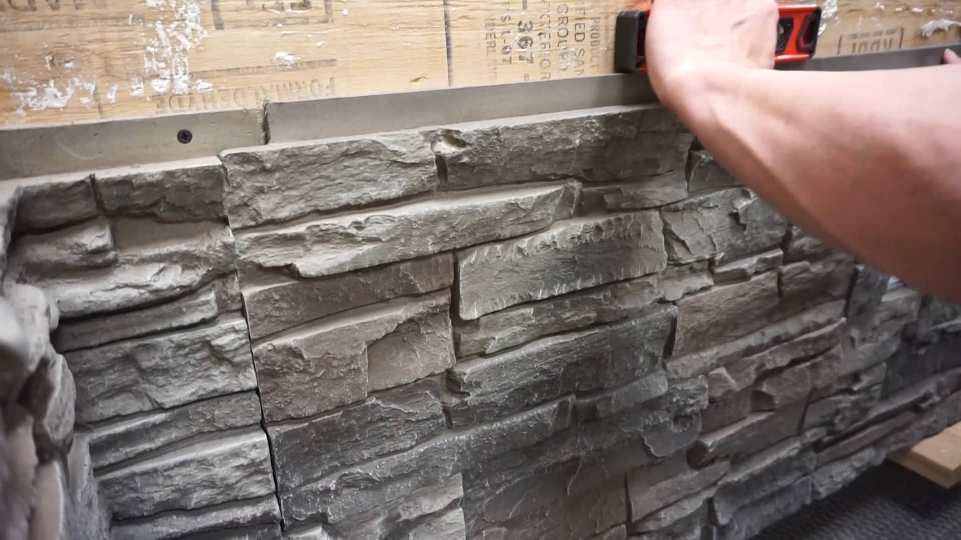 Attaching Panels Stacked Stone Genstone Installation On Vimeo 3049