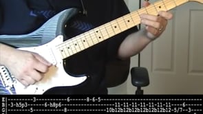 My Sharona Solo 1 with TAB