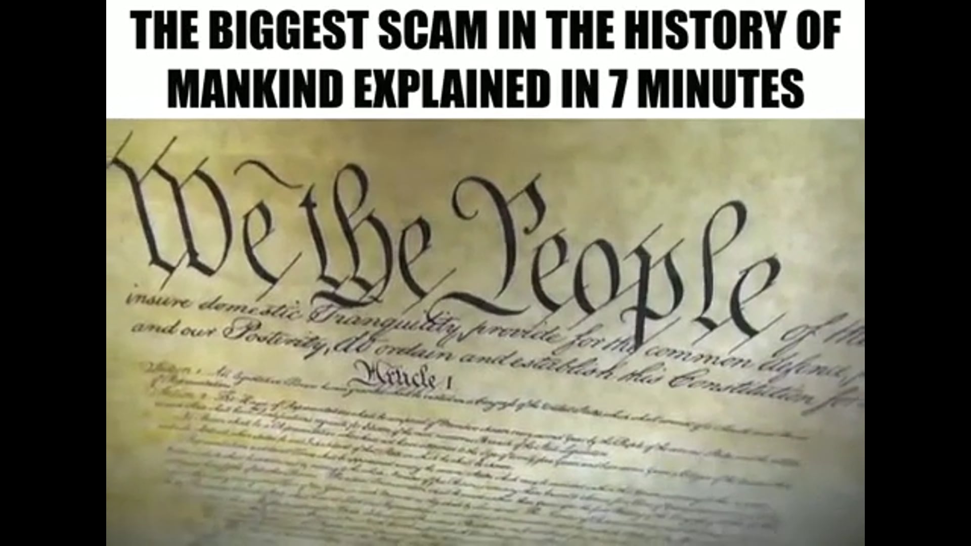 The Biggest Scam In The History Of Mankind Explained In 7 Minutes