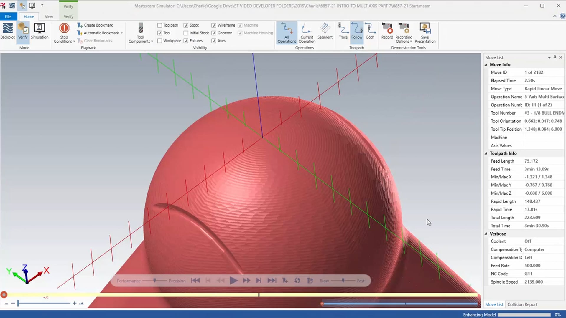 Simultaneous Multi Axis Introduction