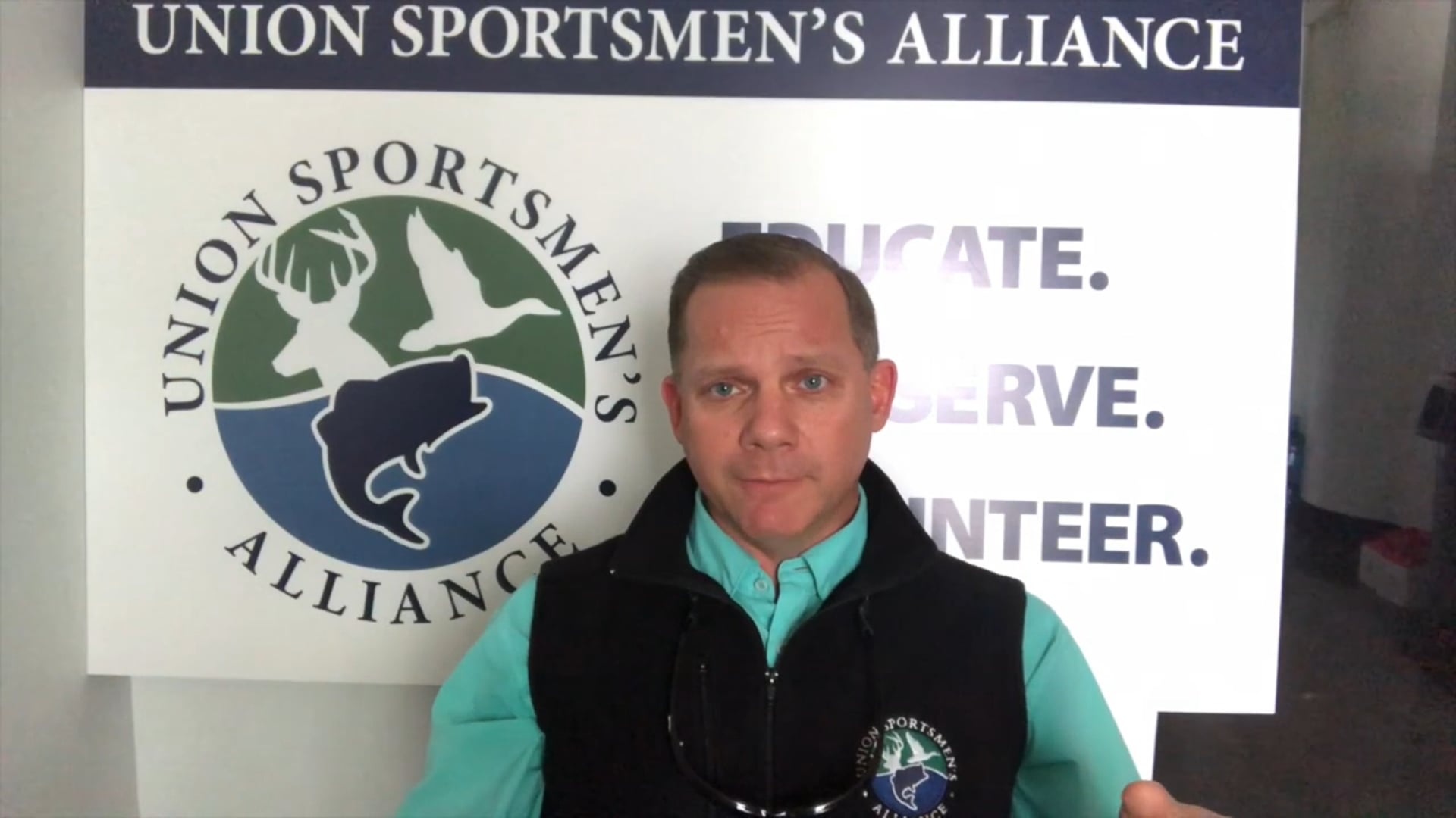 Scott Vance of Union Sportsmen's Alliance