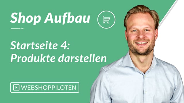 Startseite 4: Produkte darstellen