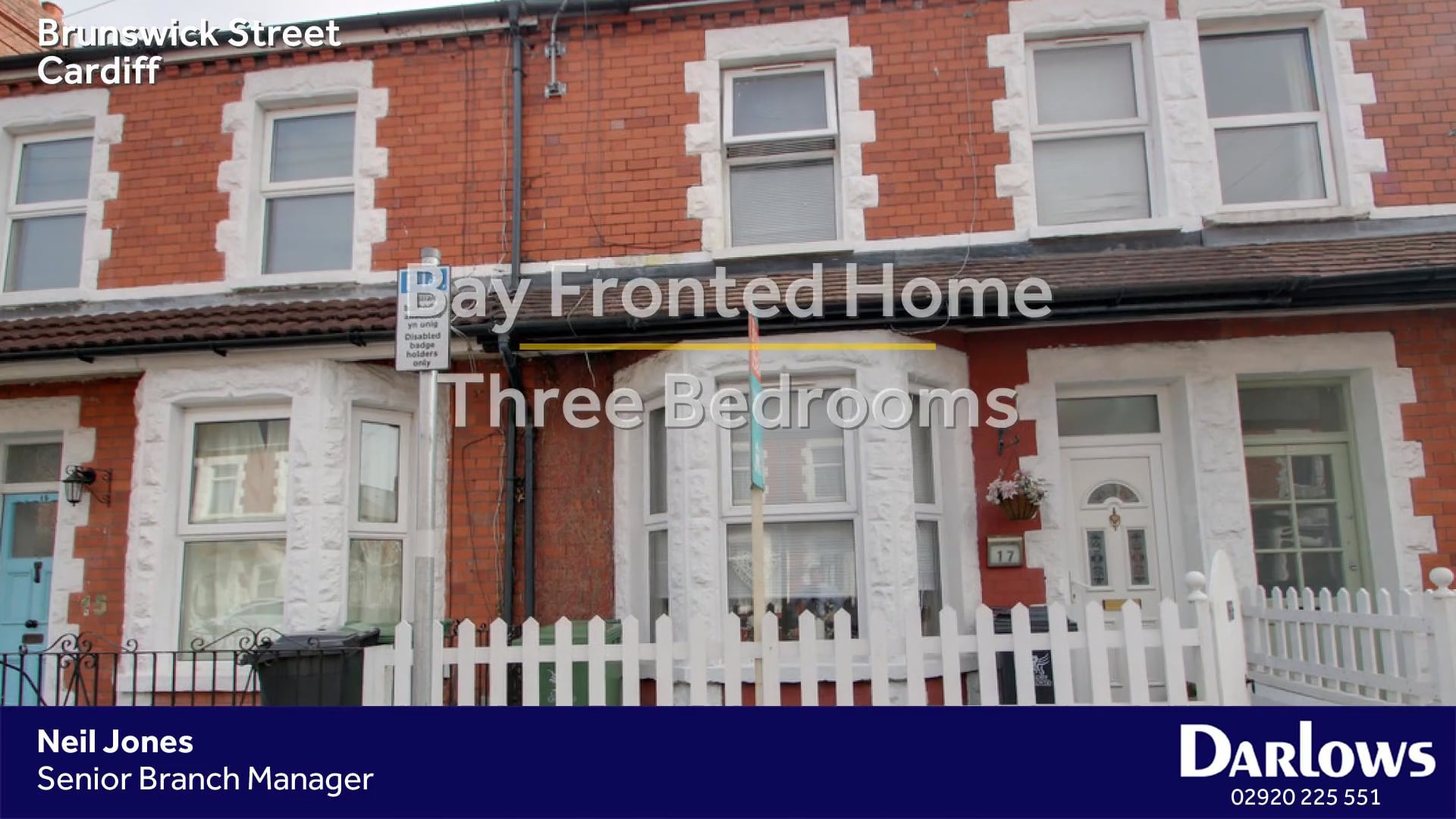 Cardiff, 3 Bed Mid Terraced House in Brunswick Street, Cardiff on Vimeo