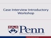 Consulting Case Interviews Workshop
