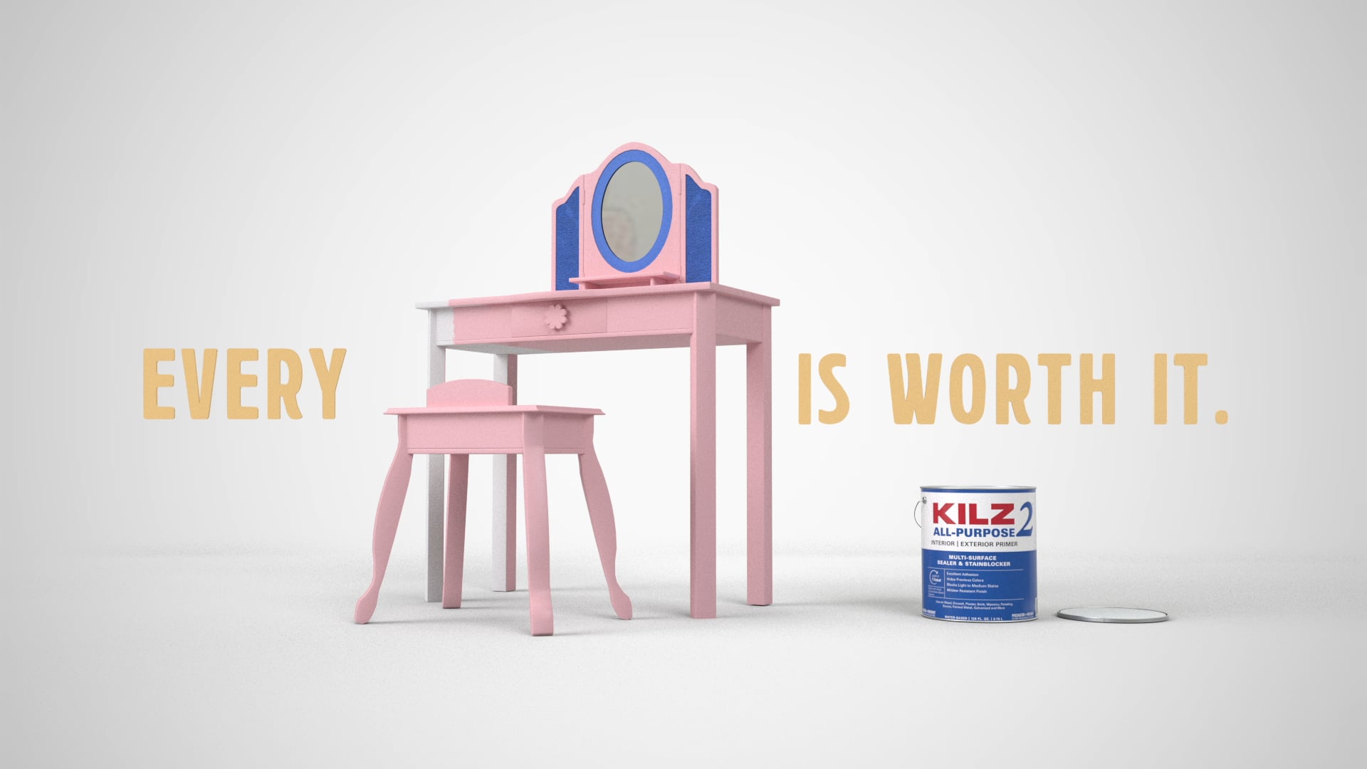 KILZ 2019 - Every Project is Worth It - Vanity