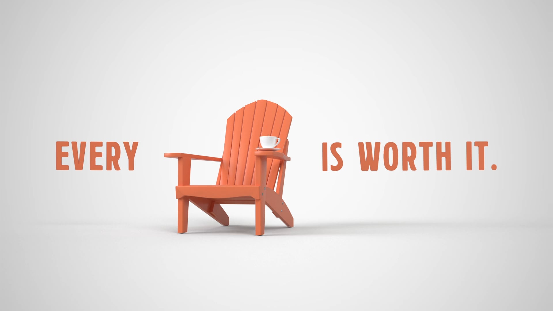 KILZ 2019 - Every Project is Worth It - Adirondack Chair