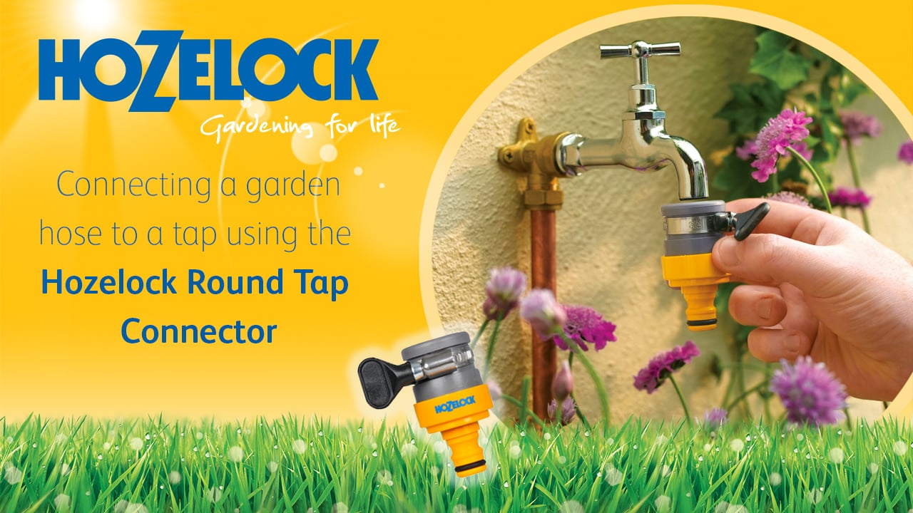 How to Connect a hose to a tap using the Round Tap Connector (2176) on