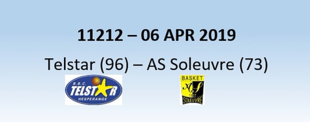 N1H 11212 Telstar Hesperange (96) - AS Soleuvre (73) 06/04/2019