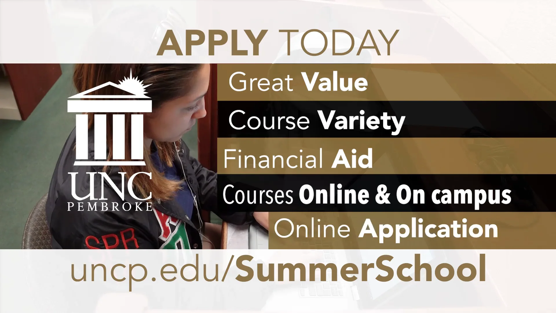 Choose to get ahead with Summer Classes at UNC Pembroke on Vimeo