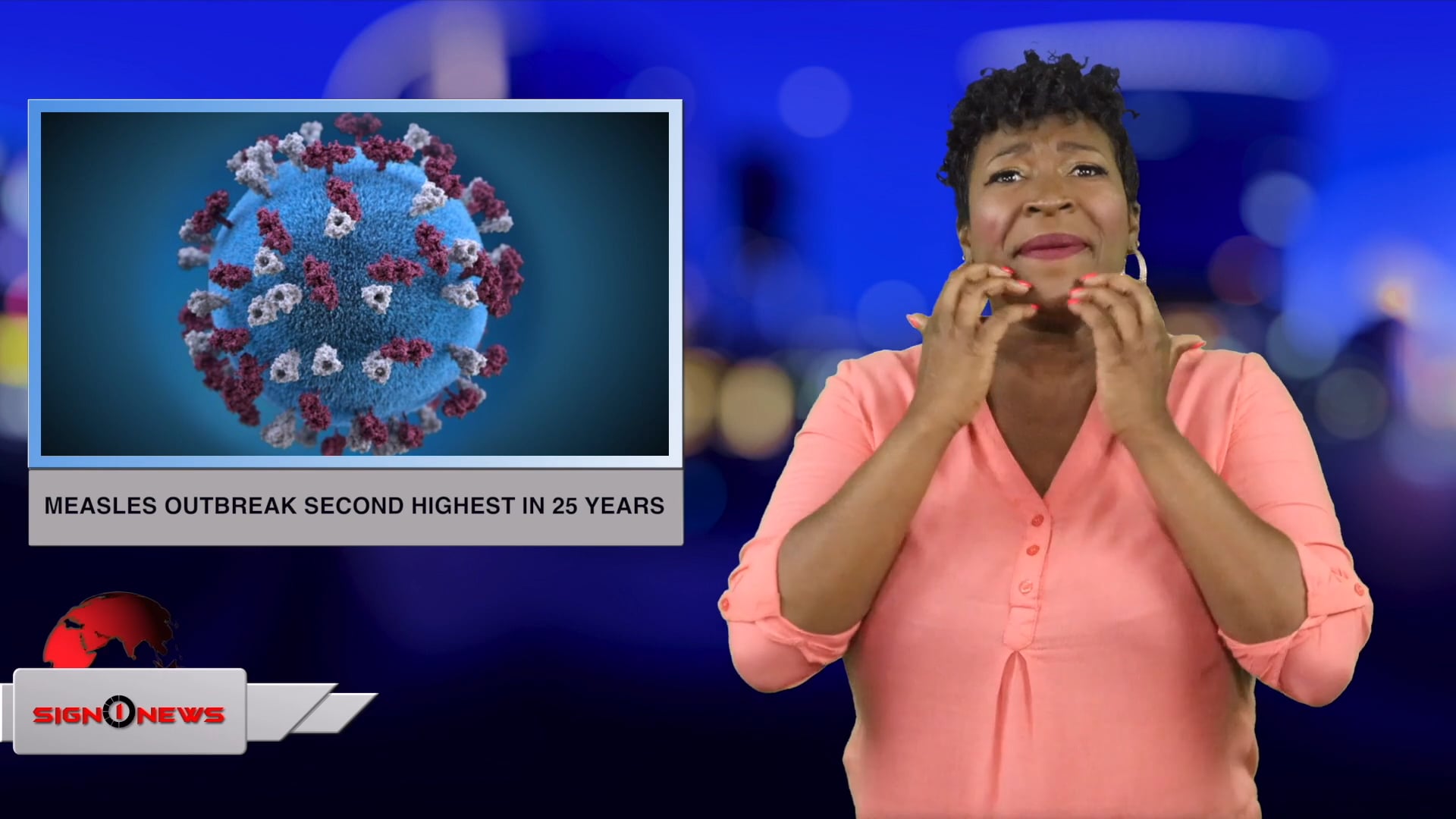 Measles outbreak second highest in 25 years (ASL 4.16.19) on Vimeo