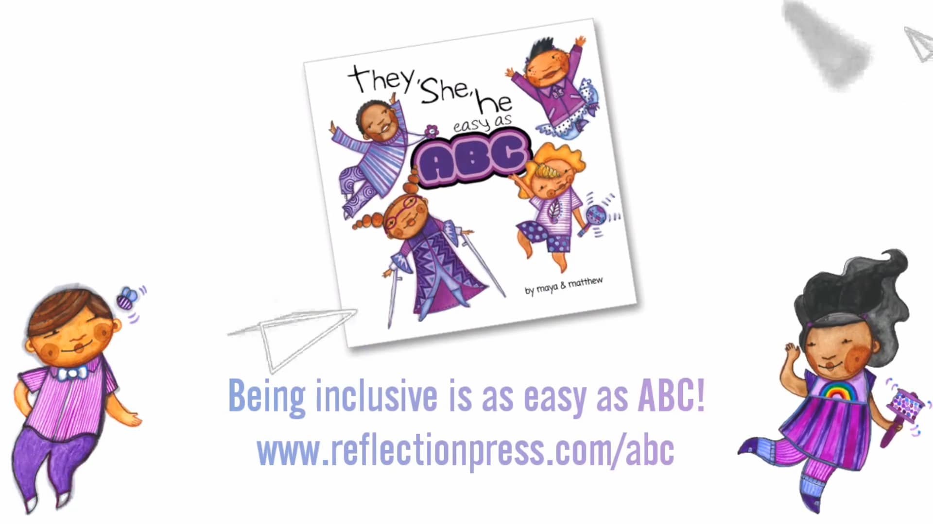 They, She, He easy as ABC - Children's Book by Maya & Matthew on Vimeo