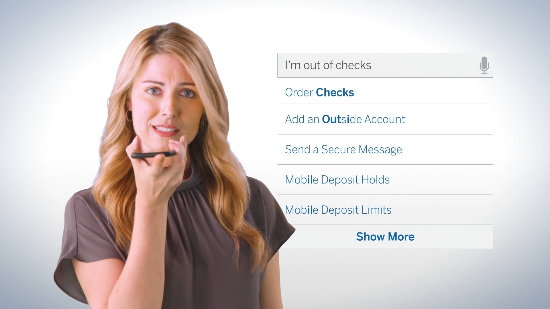BBVA Compass :30 Voice Search