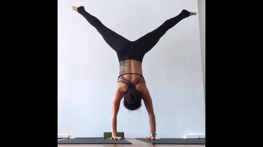 Headstand Wide Legs