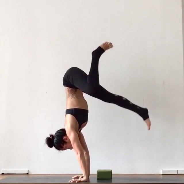 Half Handstand Variation
