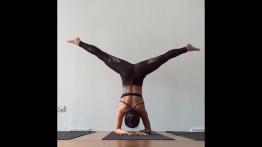 Headstand Wide Legs