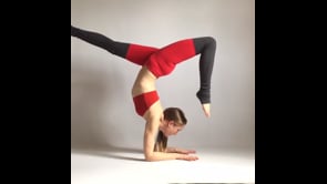 Double Stag Handstand, Scorpion