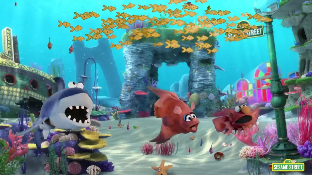 Baby Shark & Sesame Street In New Viral Video - 4CA