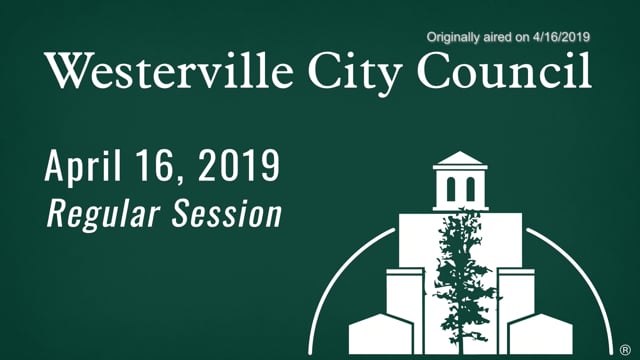 Westerville City Council: April 16, 2019