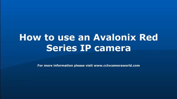 Avalonix camera clearance