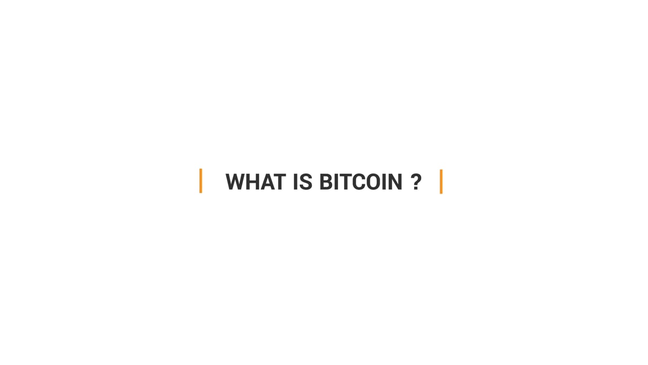 What is Bitcoin? First Block Capital (by Red+Ripley)
