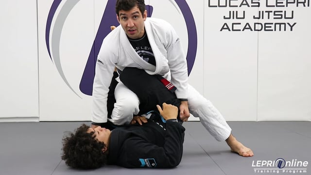 One Leg X Escape to Side Control