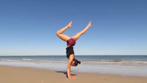 Downward Facing Tree, Handstand One Legged Variation, One-Legged Wheel