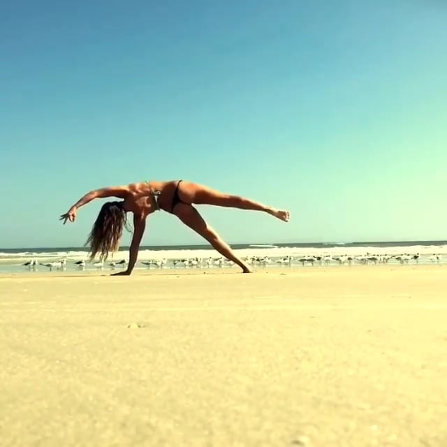 Double Stag Handstand, Warrior I, Three Legged Dog, Lunge Variation, Wild Thing, Cobra