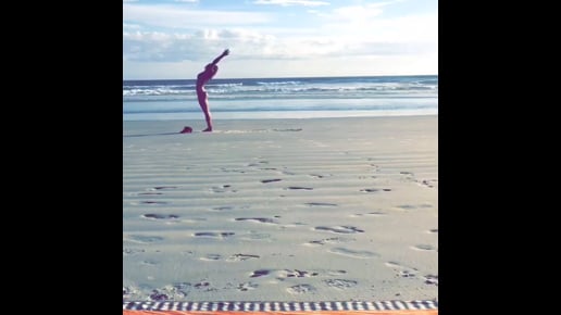 Standing Forward Bend, Low Plank, Upward Facing Dog, Downward Facing Dog, Volcano