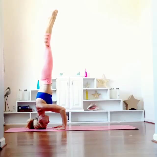 Tripod Headstand, Low Plank, Upward Facing Dog, Downward Facing Dog