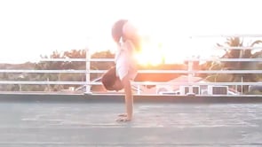 Standing Forward Bend Variation, Standing Split Variation, One Legged Garland, Wide-Legged Handstand, Bunny Hops Handstand Prep