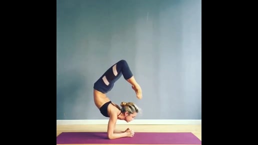 Tripod Headstand, Scorpion