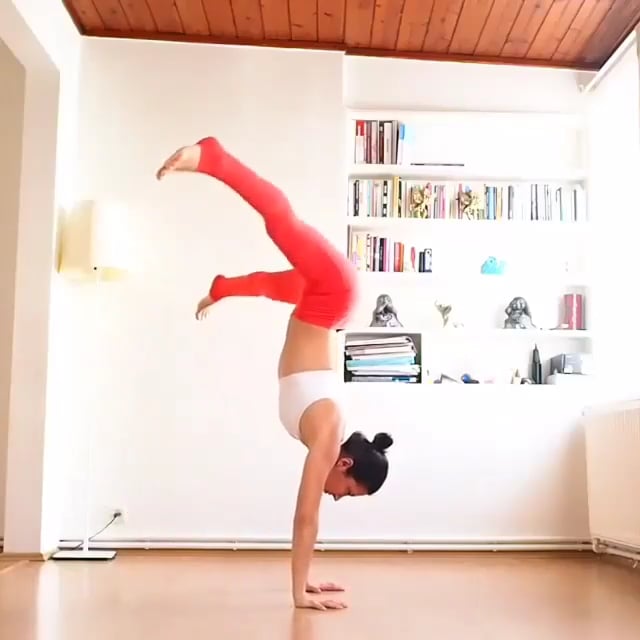 Big Toe, Handstand or Downward Facing Tree, Firefly, Wide-Angle Seated Forward Bend, Skull Shining Breath